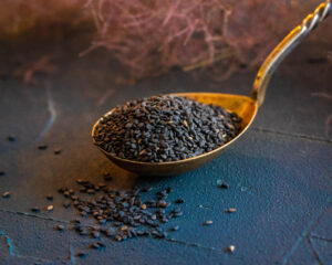 Organic black sesame seeds