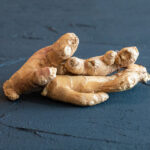 Ekologiškos imbierų šaknys