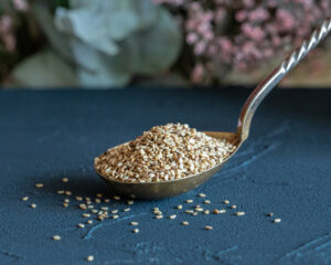 Organic sesame seeds (unhulled)