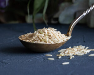 Organic brown basmati rice