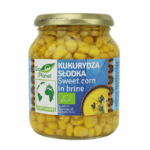 Ekologiški konservuoti saldieji kukurūzai 340 g (230 g)