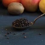 Organic black peppercorns, kernels