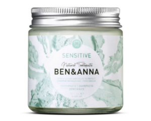 BEN&ANNA SENSITIVE natural toothpaste for sensitive teeth with chamomile flower extract, 100 ml