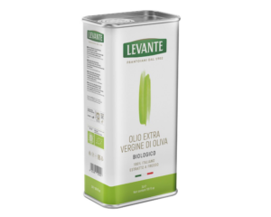 Органическое оливковое масло extra virgin LEVANTE, 3 л