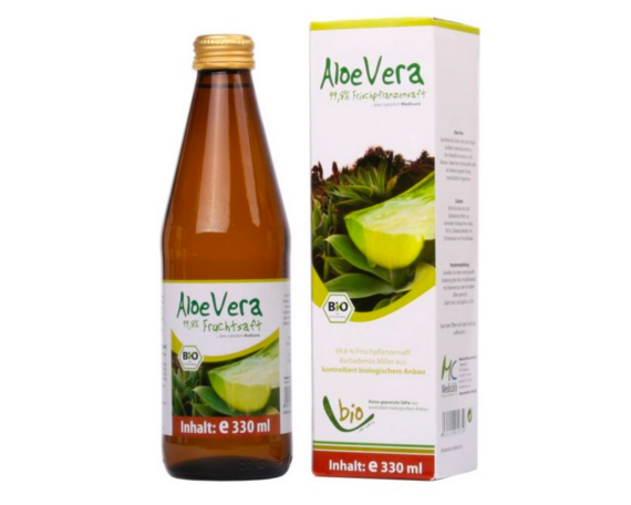 Organic Aloe Vera juice Bio Medicura, 330 ml