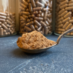 Ekologiški tikrinių blizgučių (reishi grybų) milteliai