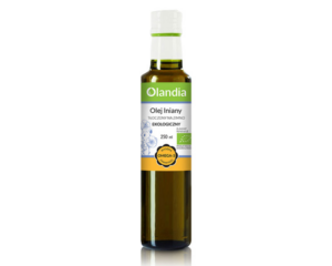 Organic linseed oil, cold pressed, 250 ml
