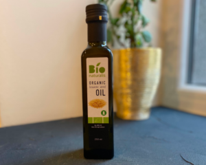 Ekologiškas nerafinuotas sezamų sėklų aliejus, 250 ml