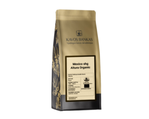 Ekologiškos kavos pupelės Mexico SHG Altura Organic, 500 g