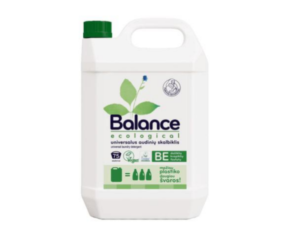Balance ecological detergent for all types of fabrics, 4,5 L