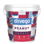Organic smooth peanut cream, 1 kg, Orivego
