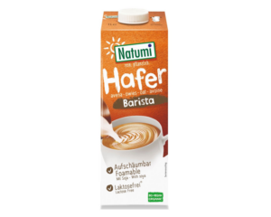 Organic oat-soya drink BARISTA, without added sugar, 1 L, Natumi