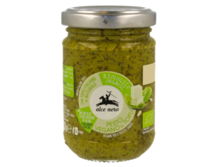 Organic basil pesto sauce with tofu, 130 g