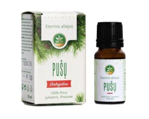 Ekologiškas pušų eterinis aliejus „MĖTA“, 10 ml