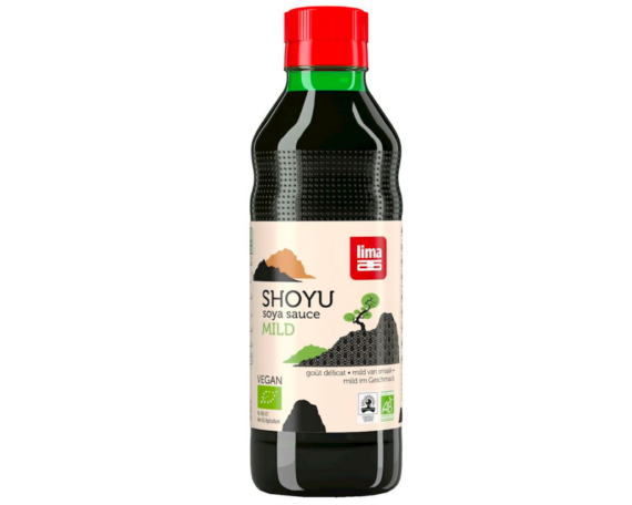 Organic soy sauce mild SHOYU 250 ml (Lima)