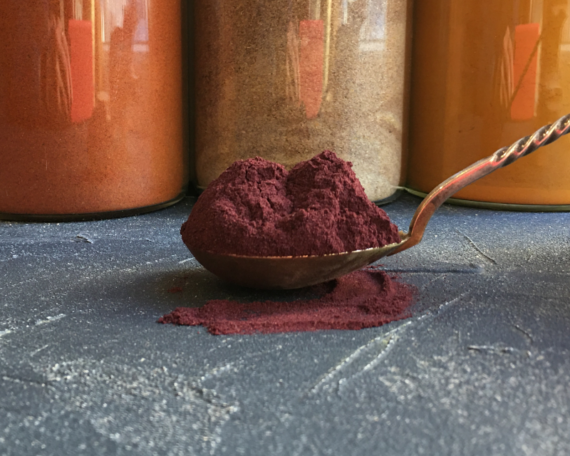 Organic chokeberry powder