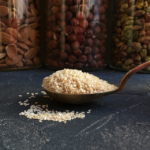 Ekologiškos lukštentos sezamų sėklos