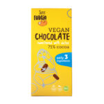 Ekologiškas juodasis šokoladas 71 % saldintas datulėmis, be glitimo, 80 g, SUPER FUDGIO