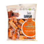 Органические растительные конфеты «Karvute» со вкусом соленой карамели, 150 г, SUPER FUDGIO