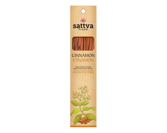 Natural Indian Insence CINAMON (15 pcs.) 30 g Sattva