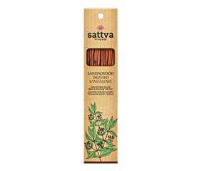 Natūralūs indiški smilkalai SANTALAS (15 vnt.) 30 g Sattva