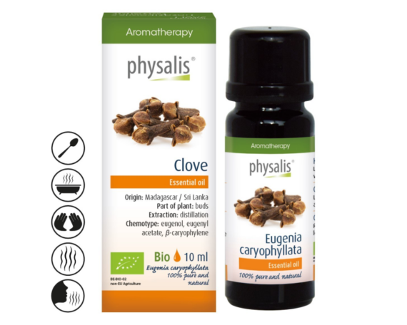 Organic clove essential oil, 10 ml