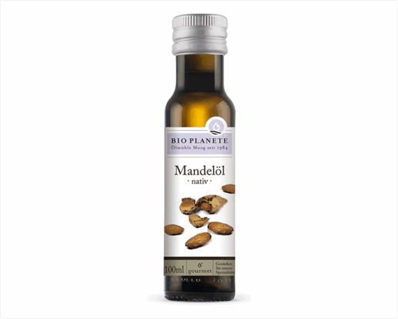 Ekologiškas tyras (virgin) migdolų aliejus, 100 ml - Image 1