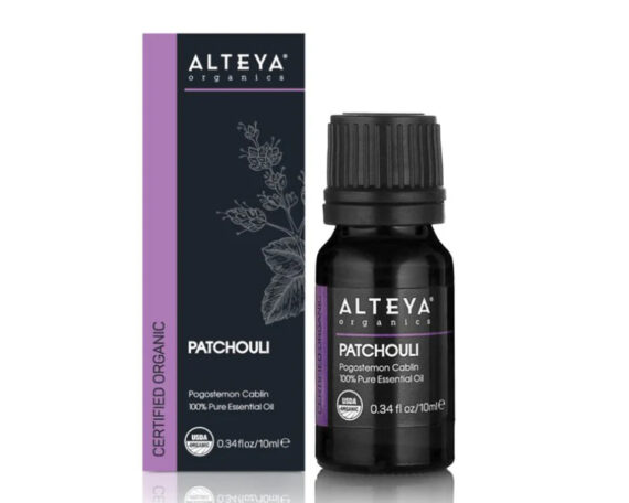 Organic patchouli essential oil, 10 ml