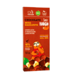 Органический шоколад с лесными орехами, 50 г, SUPER FUDGIO
