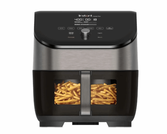 Instant Pot® Vortex® Plus 6QT nerūdijančio plieno oro gruzdintuvė su ClearCook ir OdorErase - Image 1