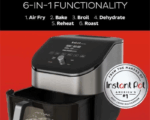 Instant Pot® Vortex® Plus 6QT nerūdijančio plieno oro gruzdintuvė su ClearCook ir OdorErase - Image 2