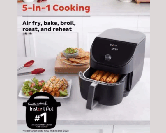 Скороварка - Instant Pot® Pro CRISP™ 8 - многофункциональная кастрюля (7,6 л) (Kopija) — изображение 4