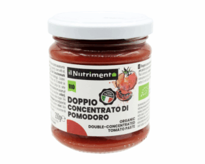 Ekologiška pomidorų pasta, dvigubas koncentratas 200 g
