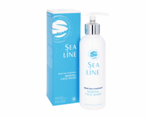 Ekologiškas mineralinis veido prausiklis (jautriai ir ypač sausai odai) SEA LINE Dead Sea Treatment, 200 ml