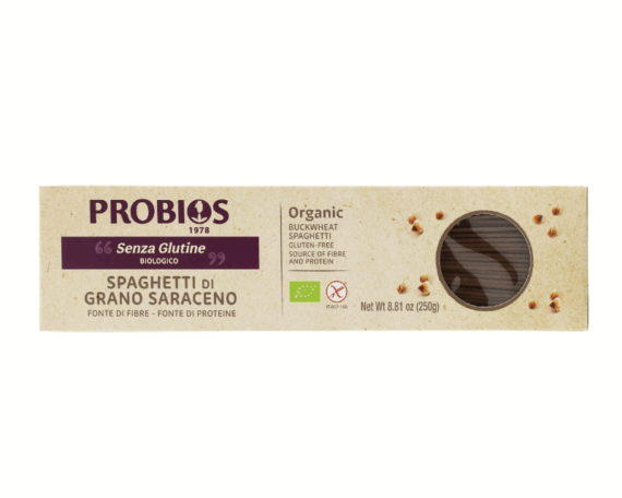 Ekologiški grikių spagečiai 250 g - Image 1