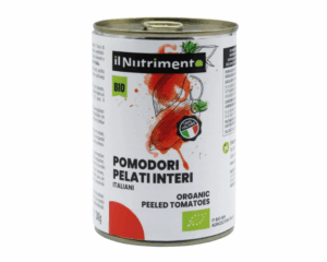 Ekologiški konservuoti pomidorai be odelės 400 g