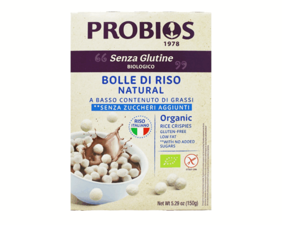 Ekologiški ryžių traškučiai be glitimo 150 g - Image 1