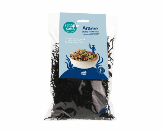 Сушеные морские овощи ARAME, 100 г, TERRASANA — изображение 1