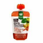 Organic orange, apple and carrot puree without sugar, 100 g, PROBIOS
