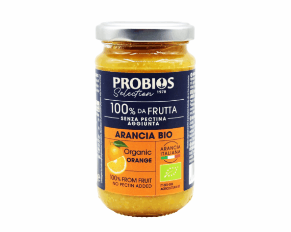 Ekologiškas apelsinų džemas, be cukraus, 220 g, PROBIOS - Image 1