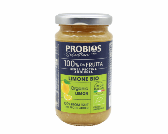 Organic lemon jam, sugar-free, 220 g, PROBIOS - Image 1