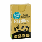Organic licorice aniseed pastiles, 25 g, TERRASANA