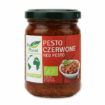 Ekologiškas saulėje džiovintų pomidorų pesto padažas, 140 g, Bio Planet