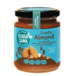 Органический хрустящий крем из миндальных орехов, 250 г, TERRASANA