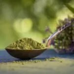 Ekologiški matcha žaliosios arbatos milteliai iš Japonijos