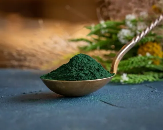 Ekologiški spirulina milteliai