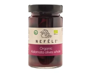 Organic pitted KALAMATA olives, 295 g (160 g)