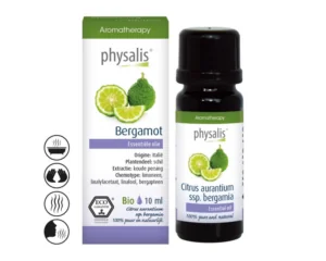 Organic bergamot essential oil, 10 ml