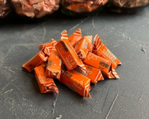 Organic vegetable sweets "Karvute" caramel with salt flavour