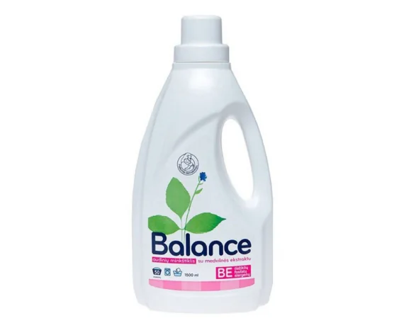 Skalbinių minkštiklis BALANCE su medvilnės ekstraktu, 1.5 L - Image 1